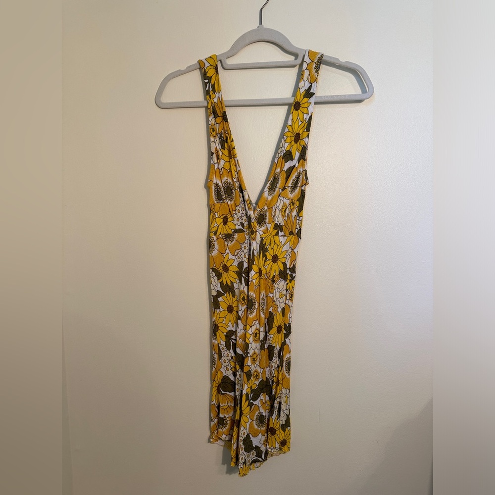 HER PONY | Sunflower Mini Dress